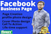 build facebook business page  setup and fully optimize