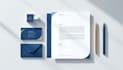 professional business card and letterhead for your company branding
