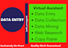 do web scraper, data scraping and data entry in 12 hours