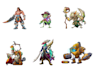 create high quality game character for game
