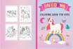 create KDP coloring book cover and interior