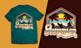 make awesome vintage retro t shirt logo design
