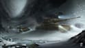 create environment concept art, matte painting
