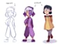 draw a cute chibi style character