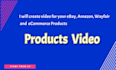 make ecommerce product slideshow video with background music