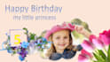 create birthday videos for small girls