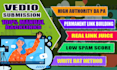 provide live video submission dofollow backlinks sites
