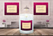 candle label design candle logo and 3d mockup
