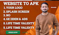 convert your website into android app