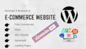 design online store, online shop, woocommerce website