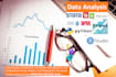 analyze your data using rstudio stata spss minitab eviews, smartpls, amos