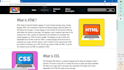 create website using HTML, CSS, javascript, bootstrap and reactjs