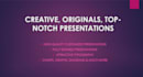 design your powerpoint presentation to look stunning