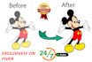 do vectorize logo convert raster to vector illustration