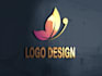 design a professional logo with 3d  mockup