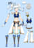 draw a professional live2d vtuber avatar