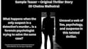 ghostwrite psychological thriller and horror story