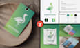 do complete logo branding with a brand book