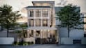 3d exterior perspective rendering