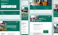 design a professional beautiful website mockup
