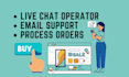 manage shopify and etsy stores with customer support and admin tasks