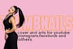 design eye catching and attractive thumbnails