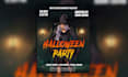 design halloween event flyer within 24h