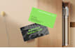 create luxury minimal and elegant business card