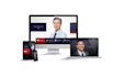 create a modern political campaign wordpress website or squarespace