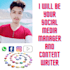be your social media manager and content creator