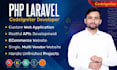 develop website using php, laravel