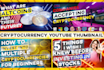 design cryptocurrency superhit youtube thumbnail