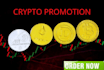 promote your nft, crypto, bitcoin, ico, telegram, twitter, forex marketing