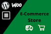 create and set up an e commerce store on woocommerce