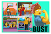draw you in a simpson style