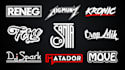 design hip hop,dj,rap,band logo or in typography style