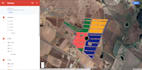 overlay site plan images on google map api and create interactive maps
