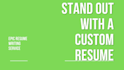 write, edit your executive resume, cover letter and linkedin
