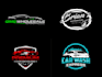 do stylish car detailing and car wash logo