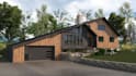 create 3d exterior architectural rendering