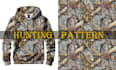 create a hunting seamless camouflage pattern