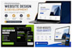 develop a modern responsive landing page using HTML CSS and javascript