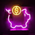design custom 4k neon logo animation neon light sign, neon intro video for you