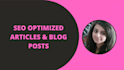 write SEO articles blog posts