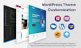 install wordpress, setup wordpress theme and will do customizations