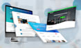 create a beautiful responsive website design in HTML CSS bootstrap