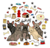 make cute pets illustrations,caricature