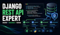 build a secure django web app rest API and backend