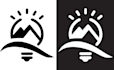 design a minimalist logo with a clean line