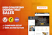 design mailchimp email template, active campaign and automation